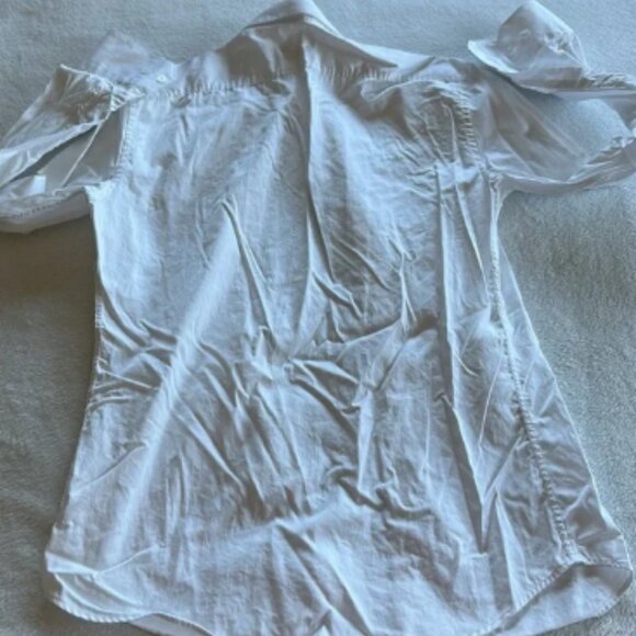 Classic White Men's Dress Shirt - Picture 4 of 4